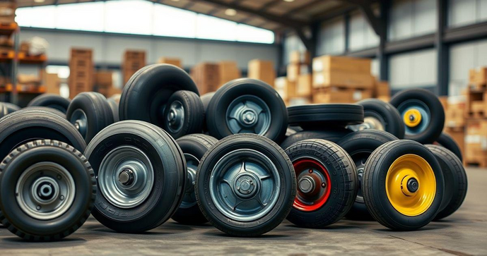 Como escolher rodas para carrinho de carga considerando preço e qualidade Como escolher rodas para carrinho de carga considerando preço e qualidade