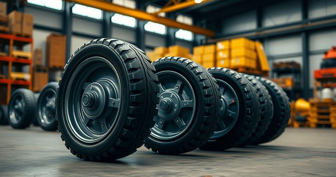 Como Escolher Rodas Pneumáticas Industriais para Aumentar a Eficiência Como Escolher Rodas Pneumáticas Industriais para Aumentar a Eficiência