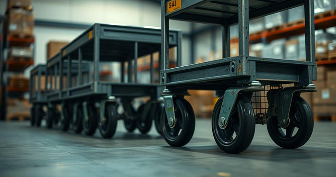 Rodas e Rodízios para Carrinhos Industriais: Como Escolher a Melhor Opção para Sua Necessidade Rodas e Rodízios para Carrinhos Industriais: Como Escolher a Melhor Opção para Sua Necessidade