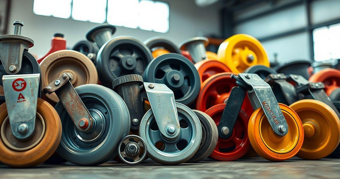 Rodízios e Rodas Industriais: Guia Completo para Escolha e Aplicações Rodízios e Rodas Industriais: Guia Completo para Escolha e Aplicações