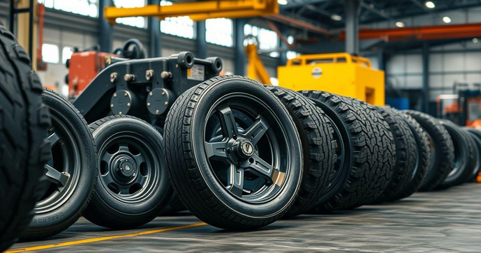 Descubra as Melhores Rodas e Pneus Industriais para sua Aplicação