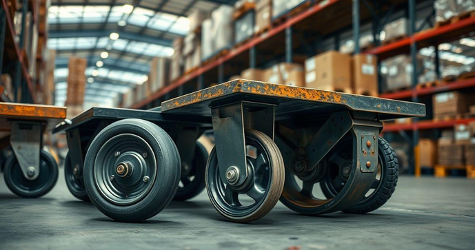 Escolha as Melhores Rodas para Carrinhos Industriais e Aumente Sua Produtividade
