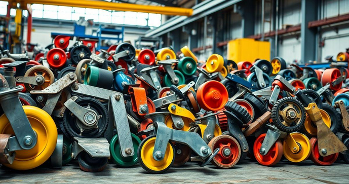 Rodas e Rodízios Industriais: Como Escolher as Melhores Opções para Sua Indústria