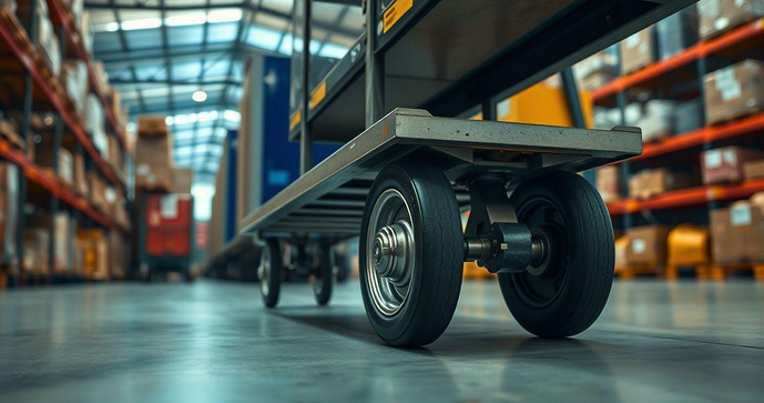 Rodízios para Carrinhos Industriais: Como Escolher os Melhores para Sua Necessidade