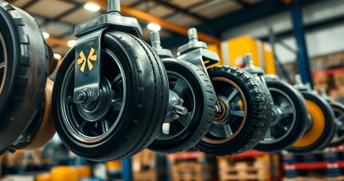 Rodízios para Carrinhos Industriais: Guia Completo de Escolha e Aplicação Rodízios para Carrinhos Industriais: Guia Completo de Escolha e Aplicação